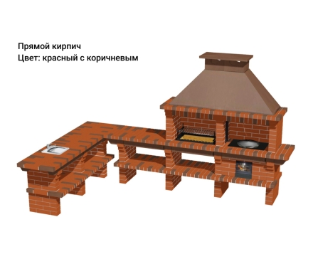 Печь Аристократ 7304 Прямоугольный кирпич графитовый серый, фото 11