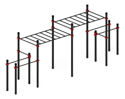 Воркаут 89 красный ВТ 11.26-01, фото 4 Воркаут 89 красный ВТ 11.26-01, фото 4