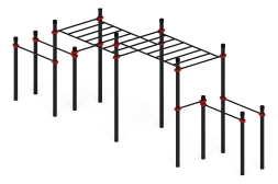 Воркаут 89 красный ВТ 11.26-01, фото 3 Воркаут 89 красный ВТ 11.26-01, фото 3