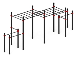 Воркаут 89 красный ВТ 11.26-01, фото 2 Воркаут 89 красный ВТ 11.26-01, фото 2