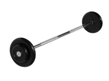 Штанга неразборная "Barbell" с чёрными дисками d 25 мм, 17,5 кг Штанга неразборная "Barbell" с чёрными дисками d 25 мм, 17,5 кг