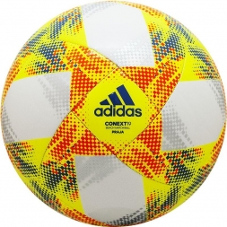 Мяч для пляжного футбола &quot;ADIDAS Conext19 Praia&quot;, р.5, сертификат FIFA Pro, 18 панелей, фото 1