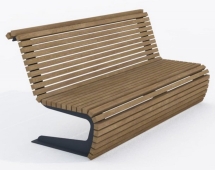 Скамейка TORUDA 4 - 2 м