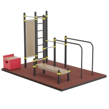Мобильная площадка для норм ГТО S829 IronKing Мобильная площадка для норм ГТО S829 IronKing