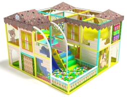 Детский игровой лабиринт «Домик детства» 21,6м² (4,65*4,65*3,2м), фото 2 Детский игровой лабиринт «Домик детства» 21,6м² (4,65*4,65*3,2м), фото 2