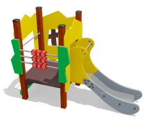 Детский комплекс ВСТ 1001/1 для игровой площадки Детский комплекс ВСТ 1001/1 для игровой площадки