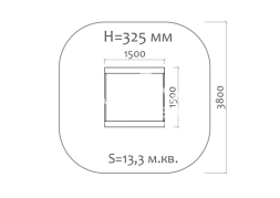 Песочница 050041.21 для детской площадки, фото 3 Песочница 050041.21 для детской площадки, фото 3