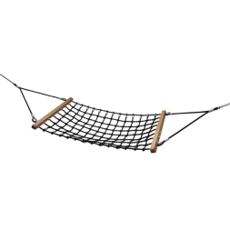 Гамак Hammock из армированного каната 161х100 см со столбами для детской площадки, фото 2 Гамак Hammock из армированного каната 161х100 см со столбами для детской площадки, фото 2