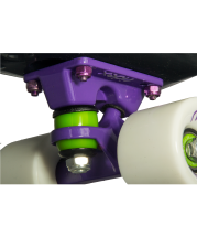 Круизер пластиковый Blackout, 22''x6'', Abec-7 Chrome