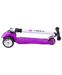 Самокат 3-колесный Smart 3D, 120/80 мм, фиолетовый, фото 4