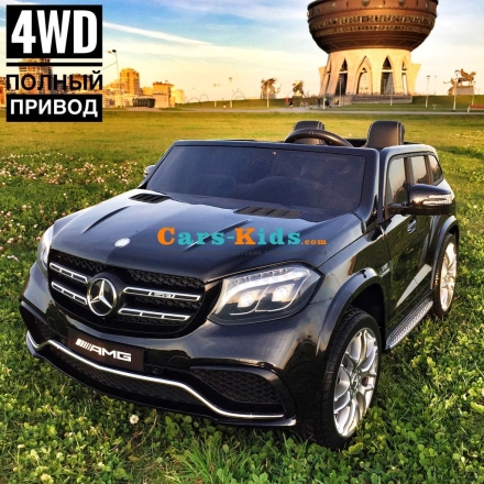 Электромобиль Mercedes-Benz GLS 63 AMG HL228 4WD черный, фото 1