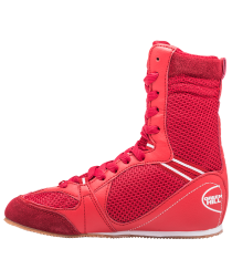 Обувь для бокса PS005 высокая, красная, фото 3
