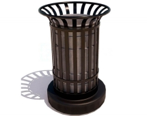 Урна Вулкан (на бетонном основании)