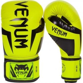 Перчатки боксерские Venum Elite Neo Yellow, фото 1