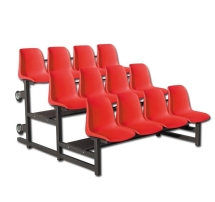 Трибуна трехрядная мобильная (на 12 мест)