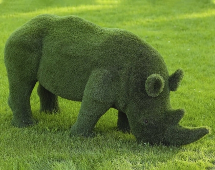 Топиари Носорог, пасется - газон Eco, фото 1