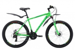 Велосипед Stark'18 Hunter 26.2 D зелёный/тёмно-зелёный/белый 16&quot;