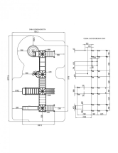 Детская игровая площадка Замок Средневековый ДИК 2.18.10-02 H=1500 H=2000