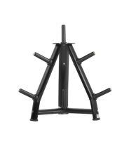 BRONZE GYM H-041 Подставка для дисков (ЧЁРНЫЙ)