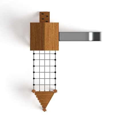 Игровой комплекс (лиственница темный) ДИК 2.24.05-Л.01.И1.01, фото 4