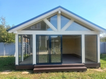 Застекленная беседка КАМПЕН Застекленная беседка КАМПЕН