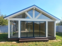 Застекленная беседка КАМПЕН Застекленная беседка КАМПЕН