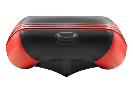 YACHTMAN-300 СК (Яхтман) красный-черный (лодка ПВХ под мотор с усилением), фото 4