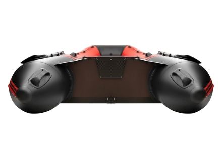 YACHTMAN-300 СК (Яхтман) красный-черный (лодка ПВХ под мотор с усилением), фото 5