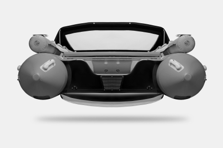 GLADIATOR E 420 X Expedition Светло-темносерый моторная лодка ПВХ, фото 6