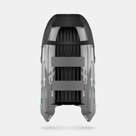 GLADIATOR E 420 X Expedition Светло-темносерый моторная лодка ПВХ, фото 5