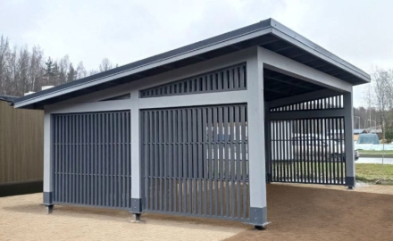 Навес односкатный СКАНДИНАВСКИЙ Базовая комплектация, фото 2