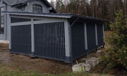 Навес односкатный СКАНДИНАВСКИЙ Базовая комплектация, фото 3