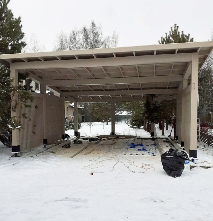 Навес односкатный СКАНДИНАВСКИЙ Базовая комплектация, фото 6