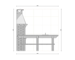 Печь Аристократ 7304 Прямоугольный кирпич микс коричневого с желтым, фото 9