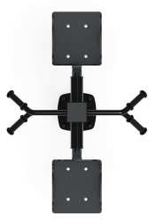 Маятник двойной (серый) - Уличный тренажер - СТ 029-13.П, фото 5