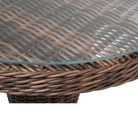 Зона 4 Алиса кофейный комплект из искусственного ротанга, цвет коричневый, фото 15