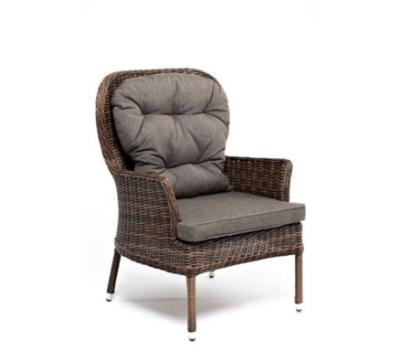 Зона 4 Алиса кофейный комплект из искусственного ротанга, цвет коричневый, фото 4