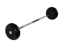 Штанга неразборная "Barbell" с чёрными дисками d 25 мм, 20 кг Штанга неразборная "Barbell" с чёрными дисками d 25 мм, 20 кг