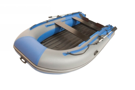 Лодка ПВХ Лоцман М-350 НДНД надувная под мотор, фото 2