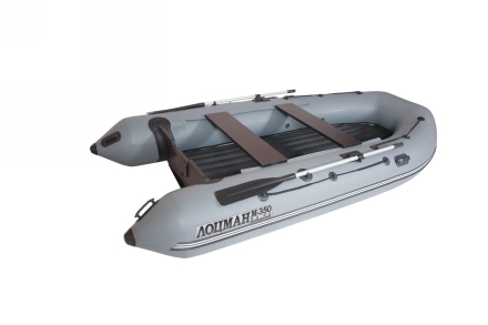 Лодка ПВХ Лоцман М-350 НДНД надувная под мотор, фото 9