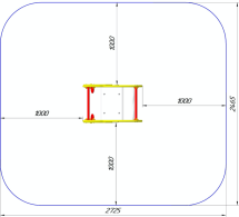 Качалка на пружине Слон КБ-54 для игровой площадки