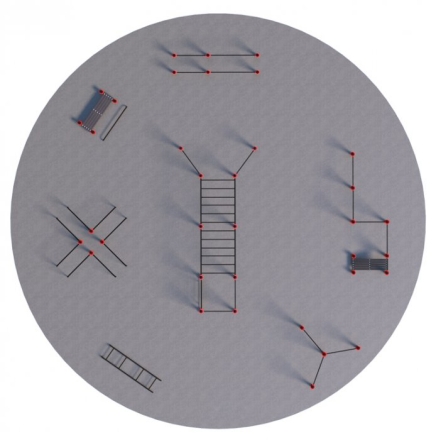 Проект Районная площадка для Воркаут и ГТО 3-3 (Ø16 м), фото 3