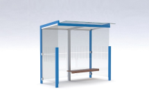 Geomere GE210a-SS павильон остановочный