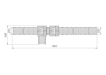 Зимняя горка Савушка Зима Wood 7/4, фото 7