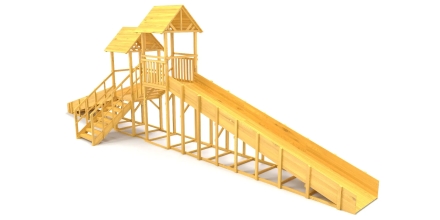 Зимняя горка Савушка Зима Wood 7/4, фото 4