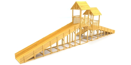 Зимняя горка Савушка Зима Wood 7/4, фото 1