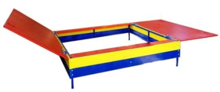 Песочница СКИ 049 с крышкой для детской площадки, фото 1