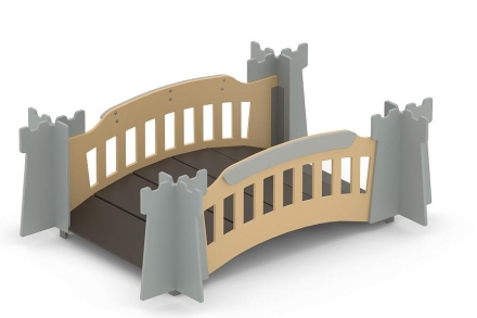 Детский лаз Мостик Romana 115.71.00 для детской площадки, фото 3