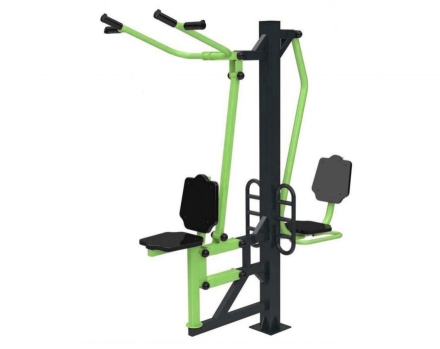 Уличный тренажер TORUDA &quot;Жим ногами + вертикальная тяга&quot;, фото 1