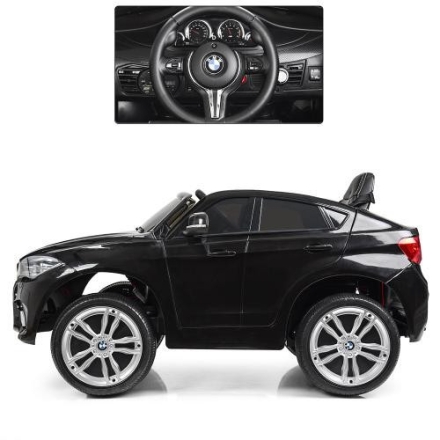 Детский электромобиль BMW X6M Black - JJ2199, фото 4